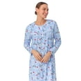 thumbnail image 6 of Aria Women’s 100% Cotton Long Sleeve Ballet Nightgown, Sizes XS-5X, 6 of 8