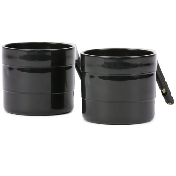 Diono Car Seat Cup Holders for Radian, Everett and Rainier Car Seats Perfect for Drinks, Snacks and Toys, Pack of 2, Black
