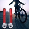 thumbnail image 5 of 2 piezas de manillar de bicicleta, almohadilla de bicicleta, accesorio de repuesto para ciclismo de aleación de aluminio (rojo), 5 of 5