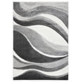 thumbnail image 2 of Safavieh Hollywood Dalton Abstract Area Rug, Gray/Ivory, 6'7" x 9', 2 of 11