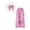 Pink, variant on Grblisyd Girls Outfits Short Sleeve Bow Graphic T-Shirt Top and Cargo Pants 2pcs Summer Set Size 8-12Years