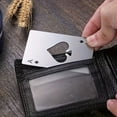 thumbnail image 3 of Ace of Spades Bottle Opener, Stainless Steel Card Bottle Opener, Credit Card Size Beer Opener for Wallet, Bar & Everyday Carry, 3 of 5