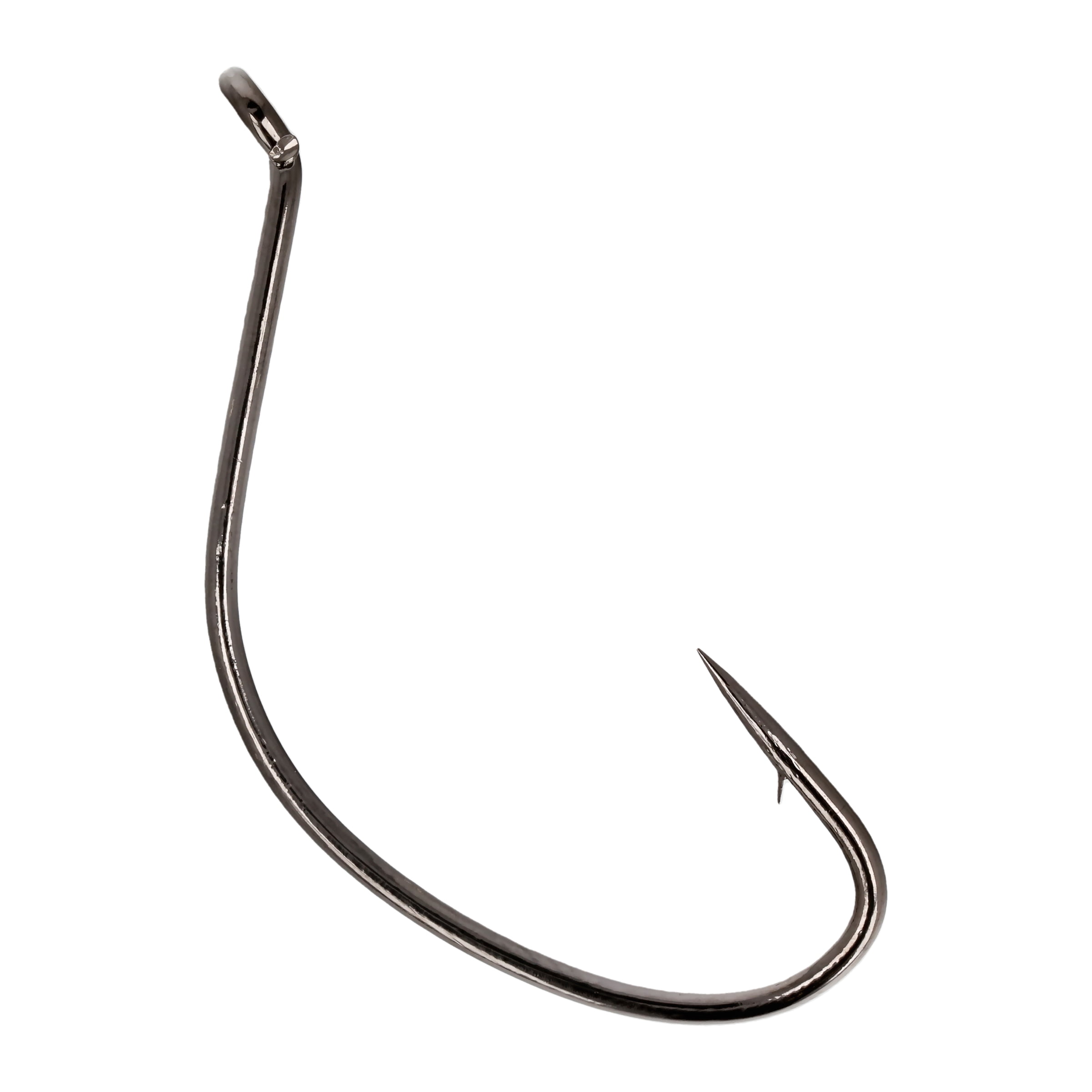 Lazer Sharp L144BKUH-3/0 Kahle Offset Hook, Platinum Black Finish, Size 3/0