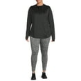thumbnail image 3 of Feathers Women's Active Fleece Leggings, 26” Inseam, 5-Pack, Sizes S-5X, 3 of 5