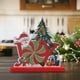 thumbnail image 3 of Manualidades de Papá Noel, decoración de madera, adornos de escritorio, centros de mesa, letreros de madera, adornos de madera, elegante decoración navideña para el hogar, ambiente festivo,, 3 of 9