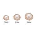 thumbnail image 2 of 20Pcs Handmade Ornaments Sewing Button Needlework Shirt Buttons Sewing Accessories Pearl Buttons 18MM, 2 of 8