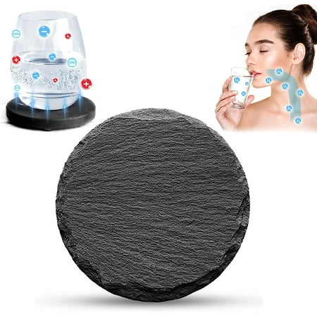 

Detoxing Tourmaline Energy Gemstone Coaster Innovative Tourmaline Detoxing Coaster IONWater Energy Gemstone Coaster for Improved Lymphatic Circulation Promoting Detoxification