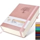 thumbnail image 1 of Cuaderno de Diario Rayado Ansopu 365 Páginas A4 Tapa Dura Rosa, 1 of 6
