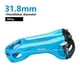 thumbnail image 5 of Advancent Vástago de bicicleta, componentes universales para bicicletas, piezas modificadas, vástagos de manillar de aleación de aluminio, Ciclismo Azul90mm, 5 of 6