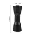 thumbnail image 2 of COMPUKAS 1Pcs Rouleau avant de Remorque de Bateau en PVC Noir pour Accessoires de Remorque de Yacht, 2 of 8