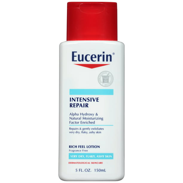 Rijp Systematisch versnelling Eucerin Intensive Repair Very Dry Skin Lotion 5 fl. oz. - Walmart.com
