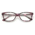 thumbnail image 5 of (2 pack) EV1 Maisie Purple Pink Tortoise +3.00 Reading Glasses with Case, 5 of 10