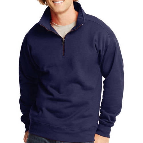 Hanes - Men's Nano Premium Soft Lightweight Fleece Jacket - Walmart.com ...