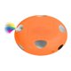 thumbnail image 1 of Juguete de plumas para gatos con movimiento automático, juguete interactivo para gatos. Naranja, 1 of 8
