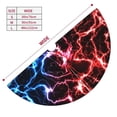 thumbnail image 3 of Sikiie Red And Blue Lightning 30-48 inches {designName} Print Christmas Tree Skirt Snowman Xmas Tree Skirt with Edge Christmas Decorations for Holiday Party36", 3 of 7