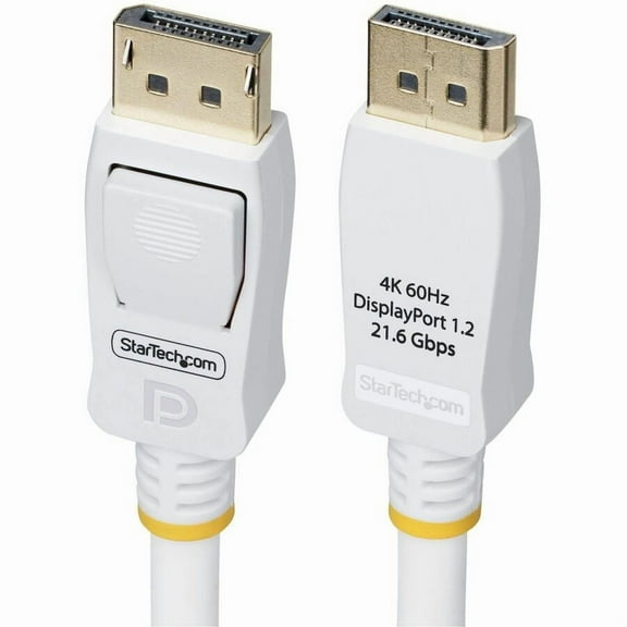 StarTech.com 10ft DisplayPort Cable, White