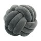 thumbnail image 3 of Almohadas anudadas,Almohadas anudadas Almohada de felpa Decoración del hogar de oficina,Lindo nudo almohada bola cojín sala de estar,Cojín decorativo regalo de cumpleaños Gris oscuro, 3 of 9