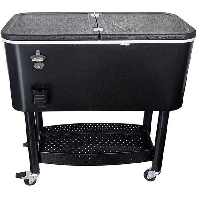 Update International CC-65B 65 qt. Panier Refroidisseur Noir