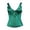 Green, variant on Corset Tops for Women Renaissance Lace Up Overbust Bustier Bodice Satin Waist Cincher