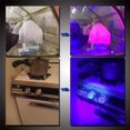 thumbnail image 2 of Antorcha de luz negra ultravioleta de 100 ledes con gafas protectoras ultravioleta, detectores de orina para mascotas con lámpara de mano ultravioleta, para manchas de orina seca de perros, gatos, 2 of 4