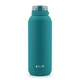 thumbnail image 1 of Botella de agua Ello Cooper 1.2 L de acero inoxidable con pajita Antigua, 1 of 7