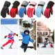 thumbnail image 2 of Black Niños niño invierno espesar cálido montaña snowboard guantes de esquí mitones a prueba de viento, 2 of 5
