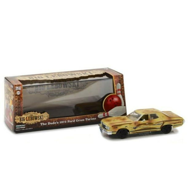The Dude's 1973 Ford Gran Torino "The Big Lebowski" Movie (1998) 1/43
