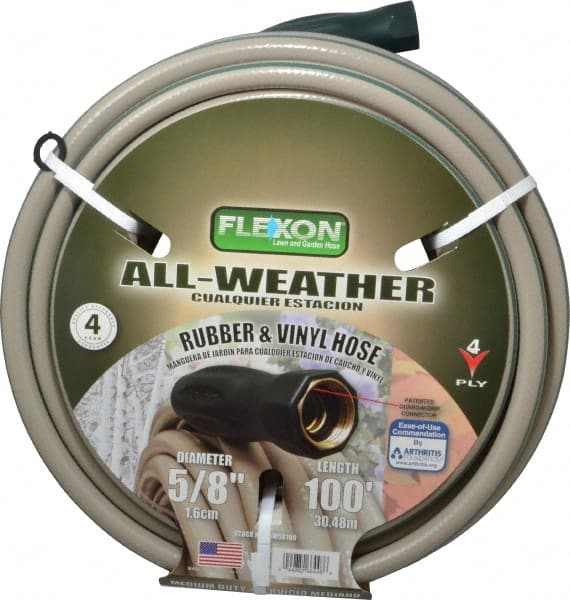 100 Foot AllWeather Garden Hose, Made in USA