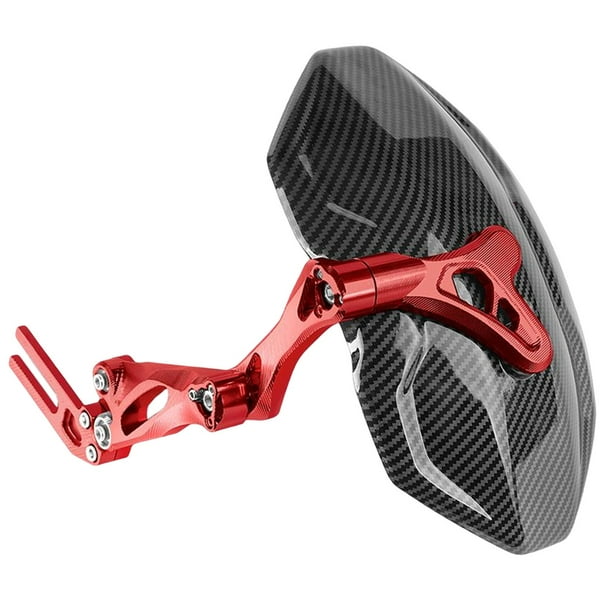 Guardabarros trasero para motocicleta, compatible con M3 Rojo