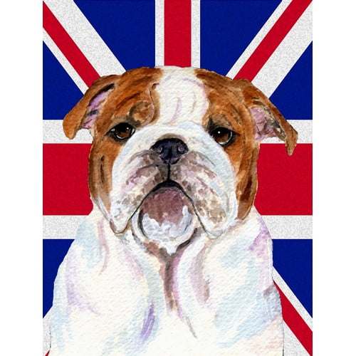 Caroline's Treasures English Union Jack British Flag House Vertical Flag