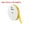 Jaune, variante sur Unique Bargains Ruban Satiné Double Face 0,79 Pieds x 100 Yards pour Artisanat Rubis Rouge