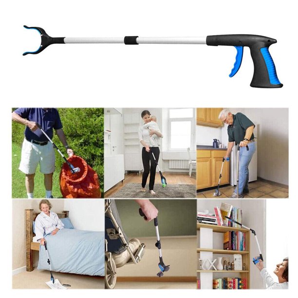 Grabber Reacher Tool 32 Inch Pick Up Stick Strong Grip Tip