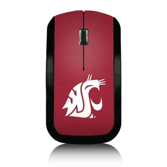 Washington State Cougars Solid Design Wireless Mouse
