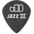 thumbnail image 2 of Dunlop Tortex Pitch Black Jazz Guitar Picks 1 Dozen .88 mm, 2 of 5