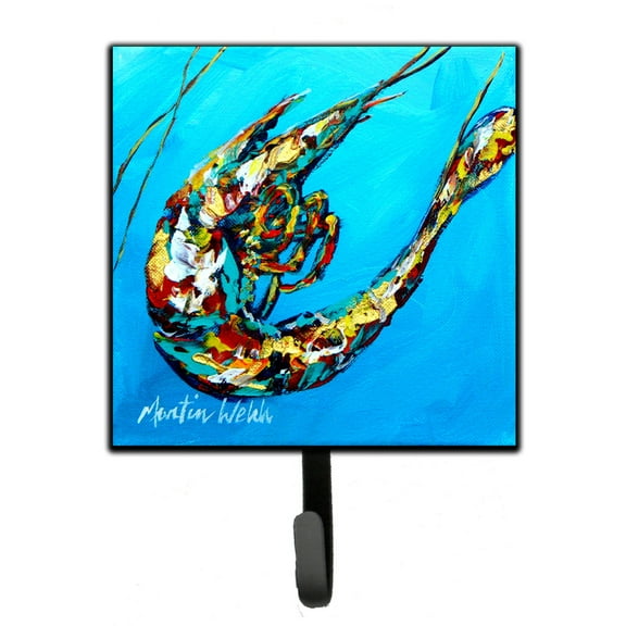 Carolines Treasures MW1005SH4 Shrimp Baby Shrimp Leash or Key Holder 7Hx4.25W multicolor