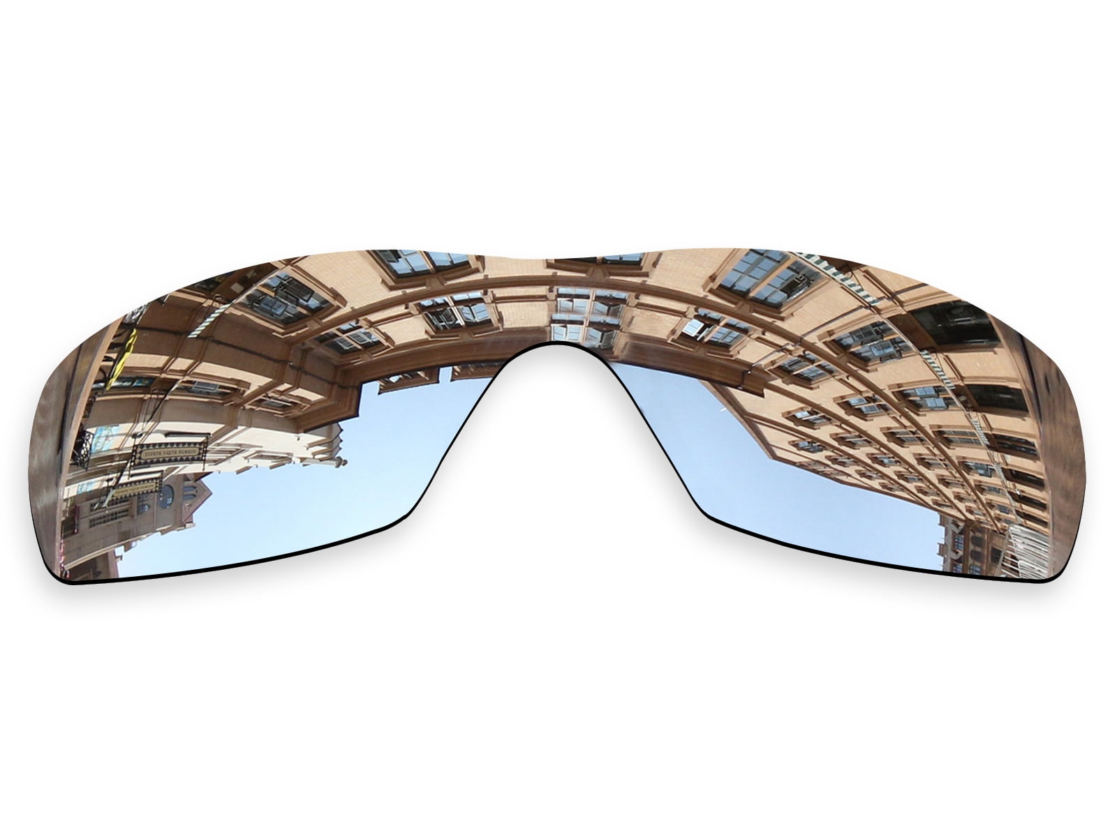 Vonxyz Chrome MirrorCoat Polarized Lenses Replacement for Oakley Dart Sunglass