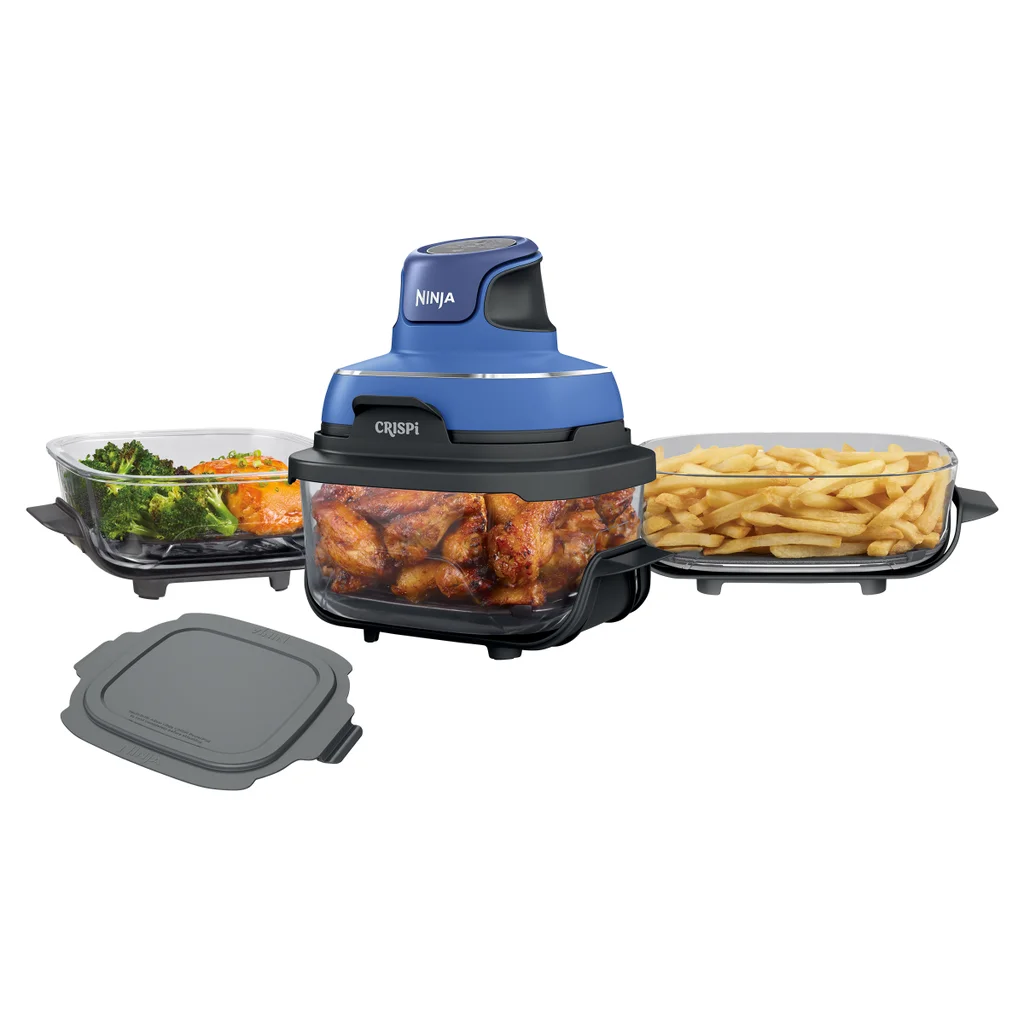 Ninja, Air Fryer, 5-in-1 Portable Glass System, Blue - Walmart.com