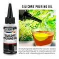 U.S. Art Supply Silicone Pouring Oil 2oz, 100 Silicone for Acrylic