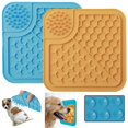thumbnail image 2 of Almohadilla De Silicona Para Lamer Mascotas Para Perros, Alfombrilla De Alimentación De Silicona De Grado Alimenticio Para Perros Con Ventosas, Alfombrilla De Alimentación Lenta, Alfombrilla Para Speravity PT002710-02, 2 of 6