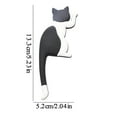 thumbnail image 6 of Zmeidao Cute Hook Magnetic Fridge Magnet Non-marking Hook, 6 of 6