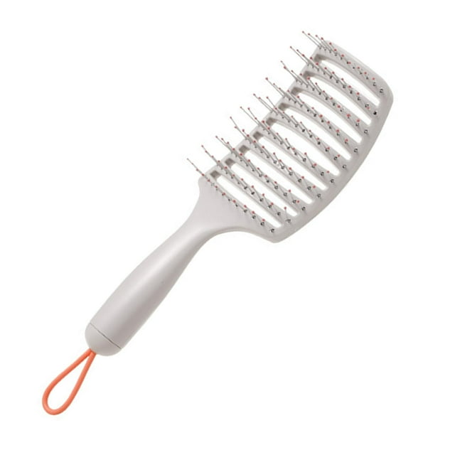 Cepillo con cojín de aire Peine para cabello húmedo y seco Peine de peluquería Cerdas de nailon suaves peine desenredante