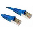 thumbnail image 1 of Cat5e Ethernet Cable, Shielded Snagless, CAT 5 RJ45 booted Network Cable, Internet Network Lead, Gigabit Ftp, Coloured Internet Cable (10m, Blue), 1 of 2