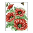 thumbnail image 1 of de estampado para principiantes de de manualidades con estampado floral para , principiantes, mujeres El 15x19cm Gloria kits de punto de cruz, 1 of 4