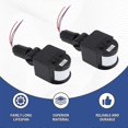 thumbnail image 4 of 3 Pcs Black Motion Detectors Motion Sensor Light Switch Outdoor Pir Direct Current 12V Motion Sensor, 4 of 5