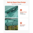 thumbnail image 5 of VEVOR Crop Cage, 9.5 x 6.36 x 6.36 ft Plant Protection Tent with Zippered Door, Wind-Resistant Tall Crop Cage, Easy to Install, Outdoor Raised Bed Cover, Tomato Plant Netting for Garden Patio Lawn, 5 of 9