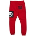 thumbnail image 3 of Ecko Unltd Men's Sweatpants Embroidered Logo Patch Fleece Jogger (XXX-Large, Red), 3 of 4