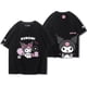 thumbnail image 1 of Sanrio Kuromi, camiseta de manga corta para mujer, camiseta holgada de gran tamaño, camisetas casuales Kawaii de dibujos animados, ropa de algodón, verano Y2K xuanjing  unisex, 1 of 2