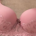 thumbnail image 3 of Push Up Bras for Women Add 2 Cups Sexy Lace Cleavage Extra Padded Plunge Bra Underwire, 3 of 6
