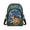 Blue Iris Cat, variant on Butterfly Moon Sling Bag for Women, Adjustable Strap Crossbody Bag with Detachable Strap for Hiking Travel