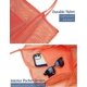 thumbnail image 3 of Bolso de hombro para mujer de malla de playa Tote, 3 of 5